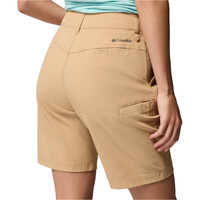Columbia pantalón corto montaña mujer Leslie Falls Long Short II 04