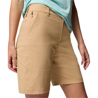 Columbia pantalón corto montaña mujer Leslie Falls Long Short II 05