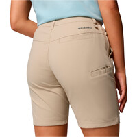 Columbia pantalón corto montaña mujer Leslie Falls  Long Short II 05