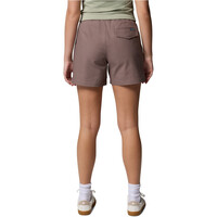 Columbia pantalón corto montaña mujer ROC Ripstop Short vista trasera