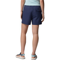 Columbia pantalón corto montaña mujer ROC Ripstop Short vista trasera