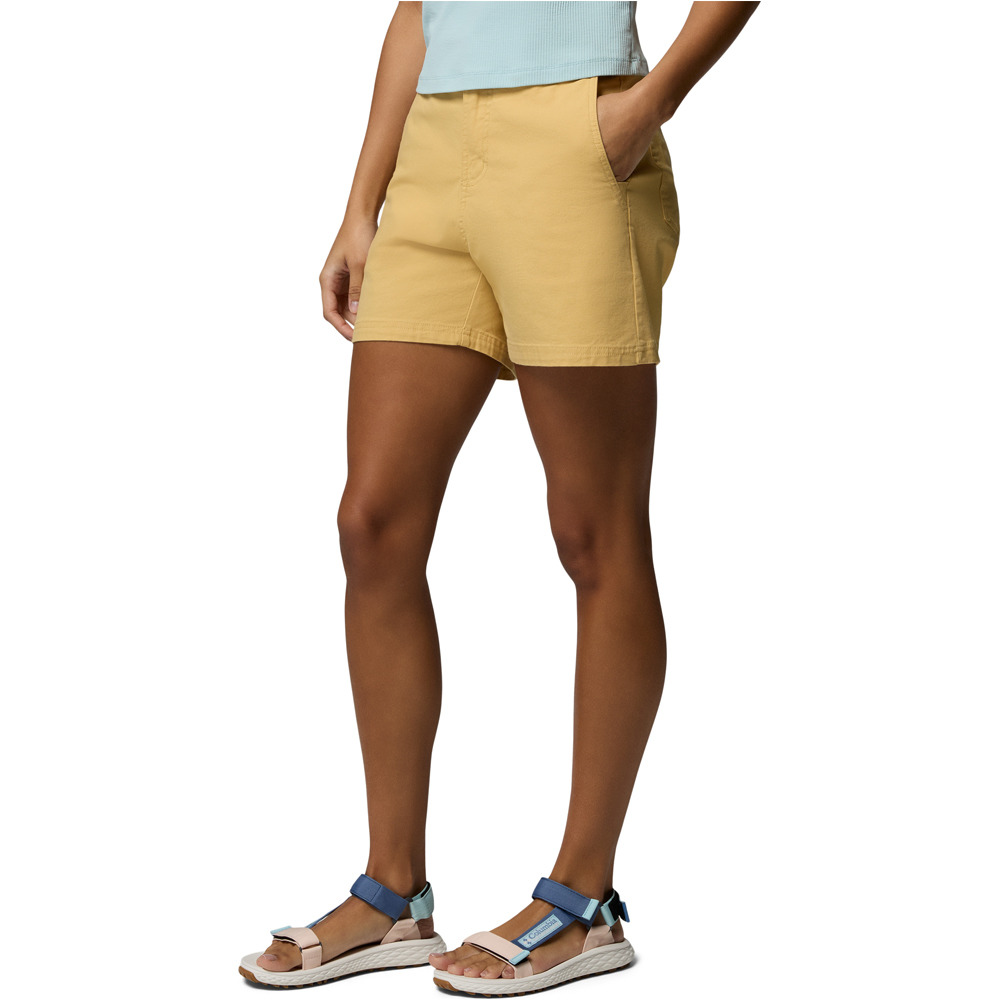 Columbia pantalón corto montaña mujer ROC Short vista detalle