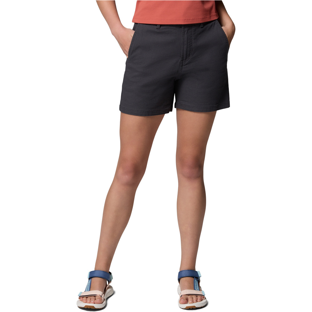 Columbia pantalón corto montaña mujer ROC Short vista frontal