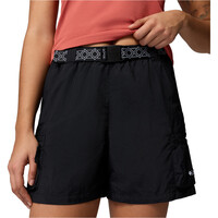 Columbia pantalón corto montaña mujer Sequoia Grove  Woven Short 03