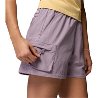 Columbia pantalón corto montaña mujer Sequoia Grove  Woven Short 05