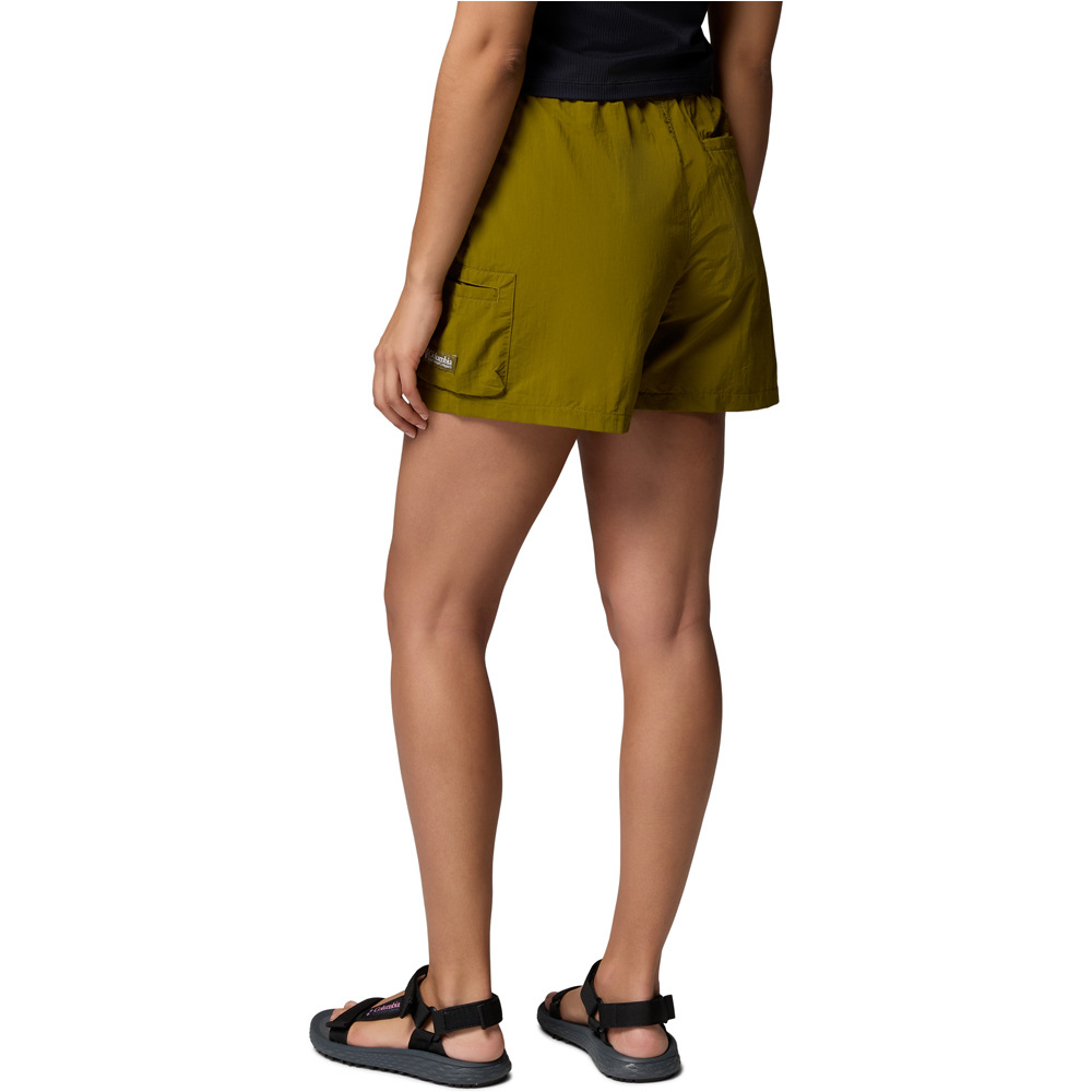 Columbia pantalón corto montaña mujer Sequoia Grove  Woven Short vista trasera