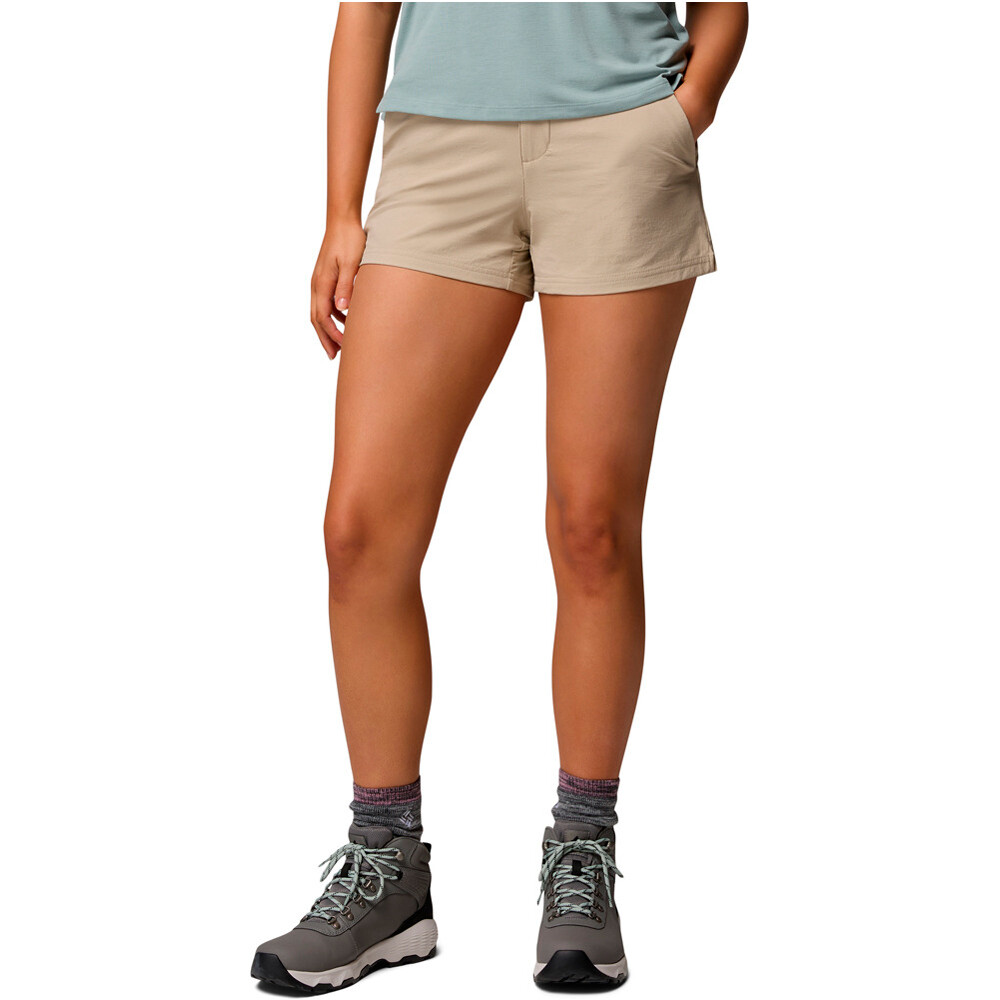 Columbia pantalón corto montaña mujer Shale Ridge  Short vista frontal