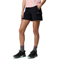 Columbia pantalón corto montaña mujer Silver Ridge Elite Short vista detalle