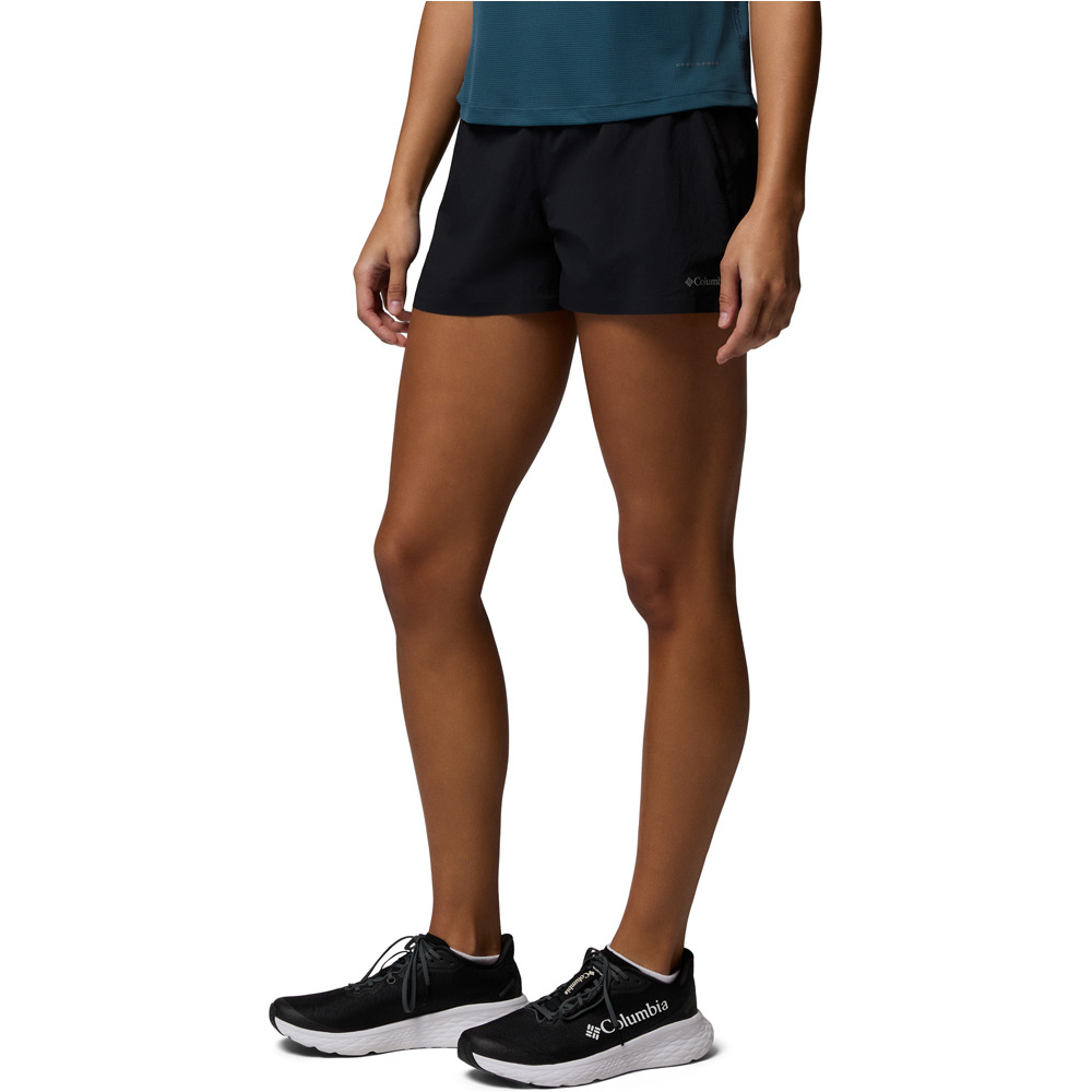 Columbia pantalón corto montaña mujer Stealth Spring Short vista detalle