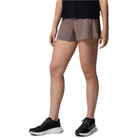 Columbia pantalón corto montaña mujer Stealth Spring Short vista detalle