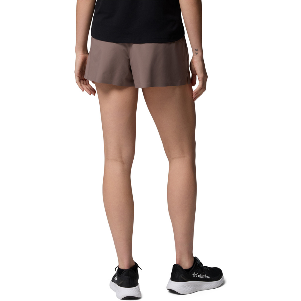Columbia pantalón corto montaña mujer Stealth Spring Short vista trasera