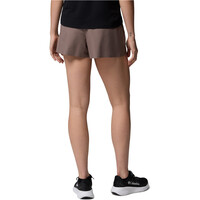 Columbia pantalón corto montaña mujer Stealth Spring Short vista trasera