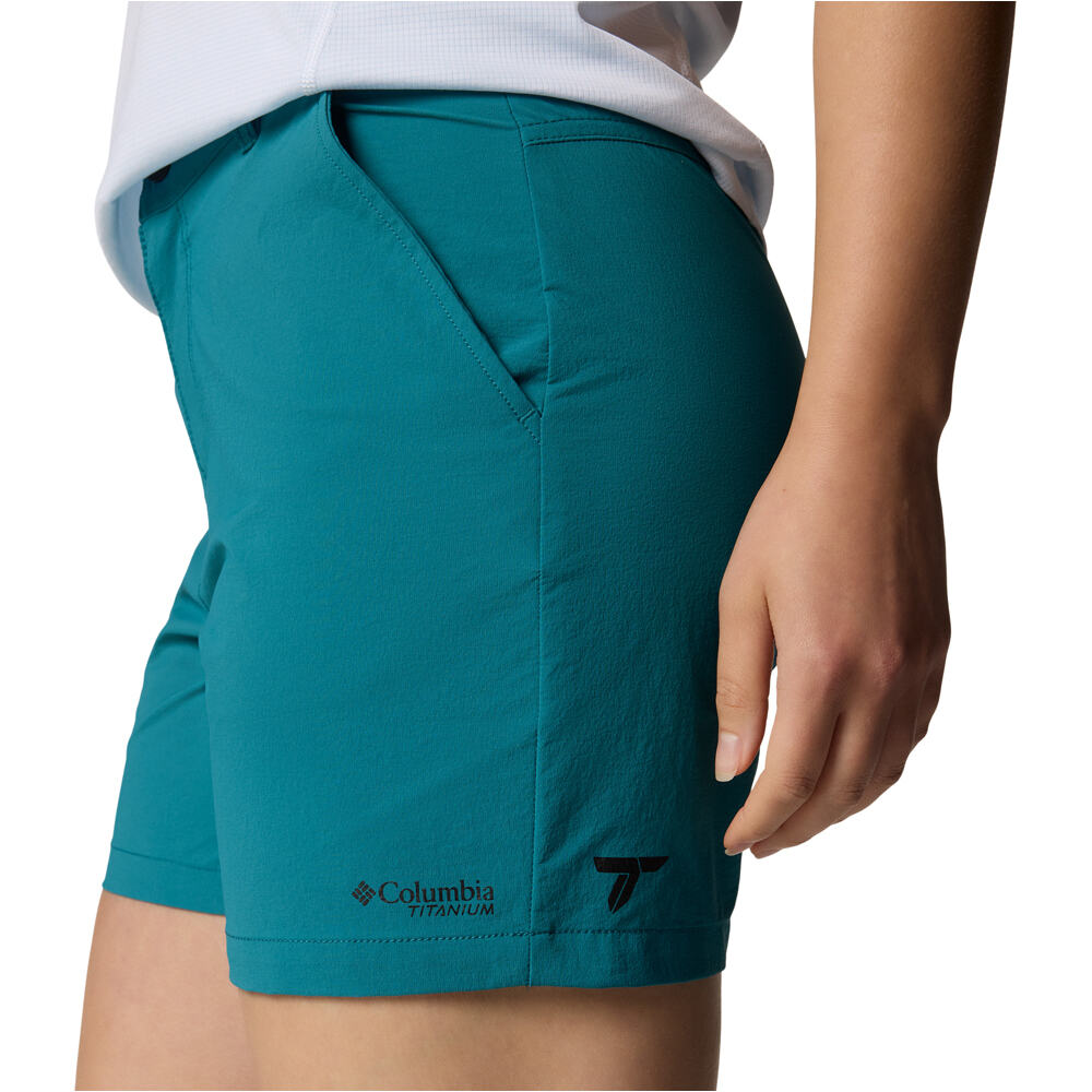 Columbia pantalón corto montaña mujer Summit Valley Short II 05