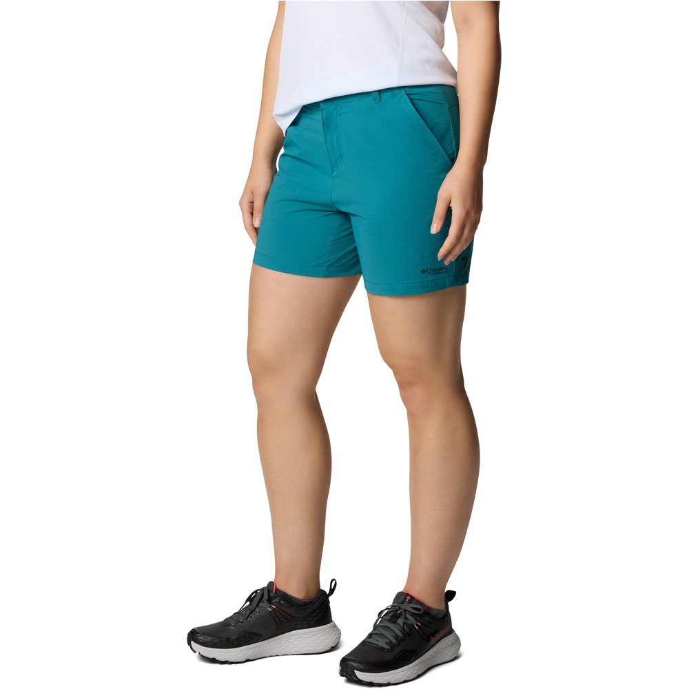 Columbia pantalón corto montaña mujer Summit Valley Short II vista detalle