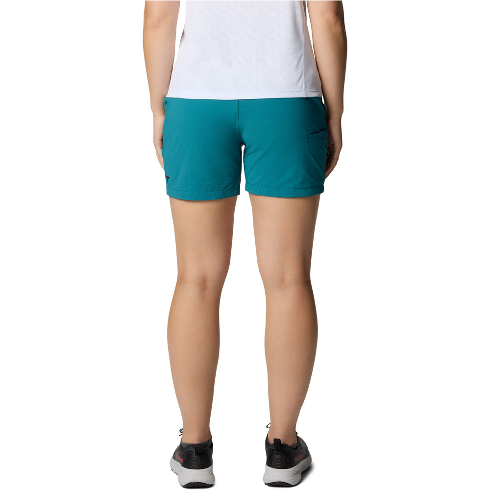 Columbia pantalón corto montaña mujer Summit Valley Short II vista trasera