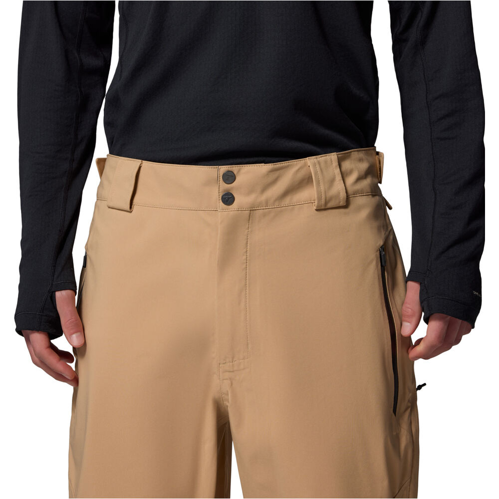 Columbia pantalón impermeable hombre Platinum Peak II 3L Pant vista detalle