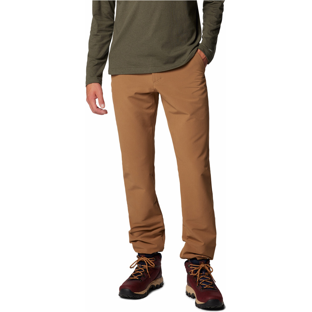 Columbia pantalón montaña hombre Black Mesa Warm Pant vista frontal