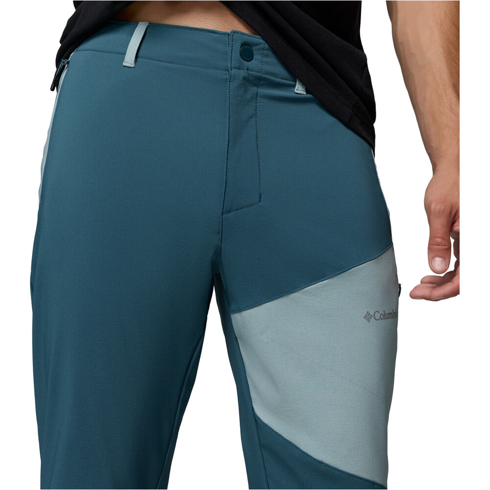 Columbia pantalón montaña hombre Columbia Tech Softshell Pant vista detalle