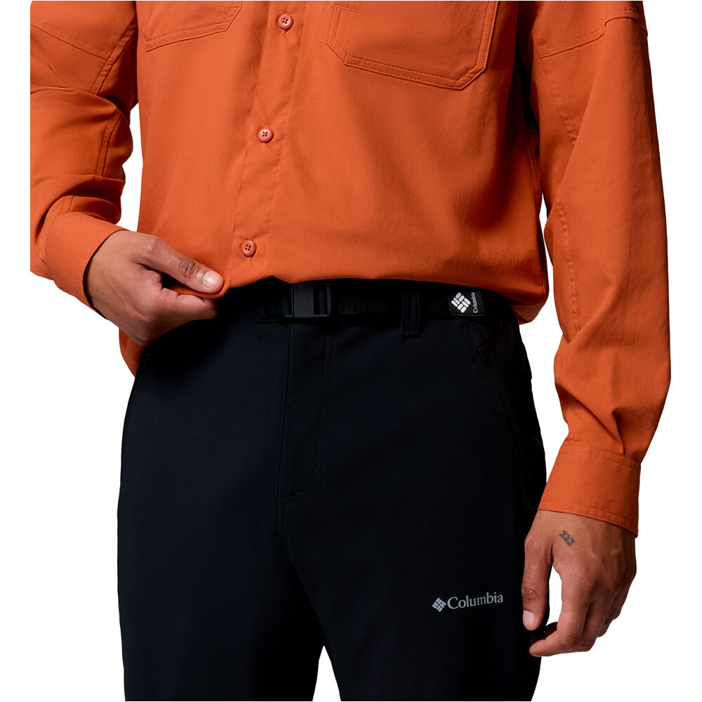 Columbia pantalón montaña hombre Essential Hike Brushed Back Pant vista detalle