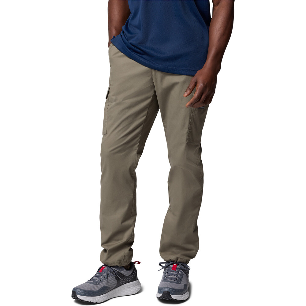 Columbia pantalón montaña hombre Rapid Rivers Pull-On Cargo Pant vista frontal
