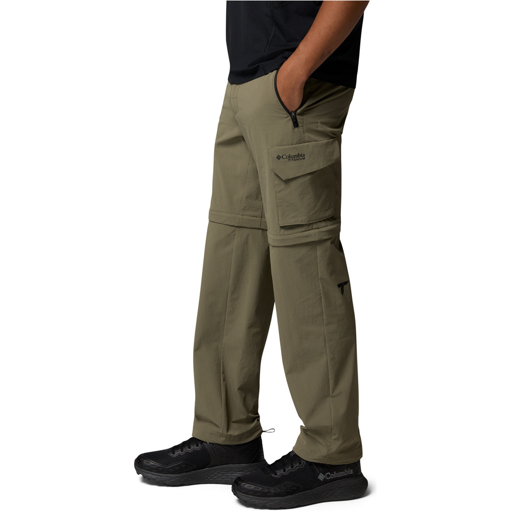 Columbia pantalón montaña hombre Silver Ridge Elite Convertible Pant vista detalle
