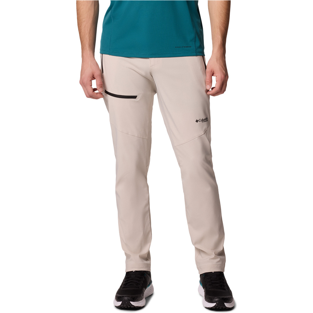 Columbia pantalón montaña hombre Titan Pass Pant II vista frontal