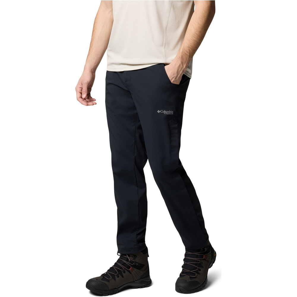 Columbia pantalón montaña hombre Wanoga Pro Vent Pant vista detalle