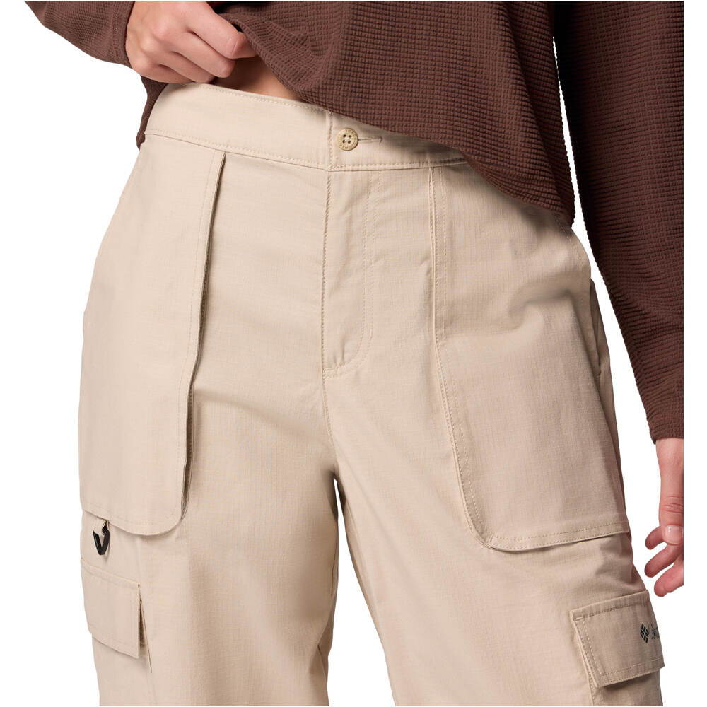 Columbia pantalón montaña mujer Brea Falls Cotton Ripstop Pant vista detalle
