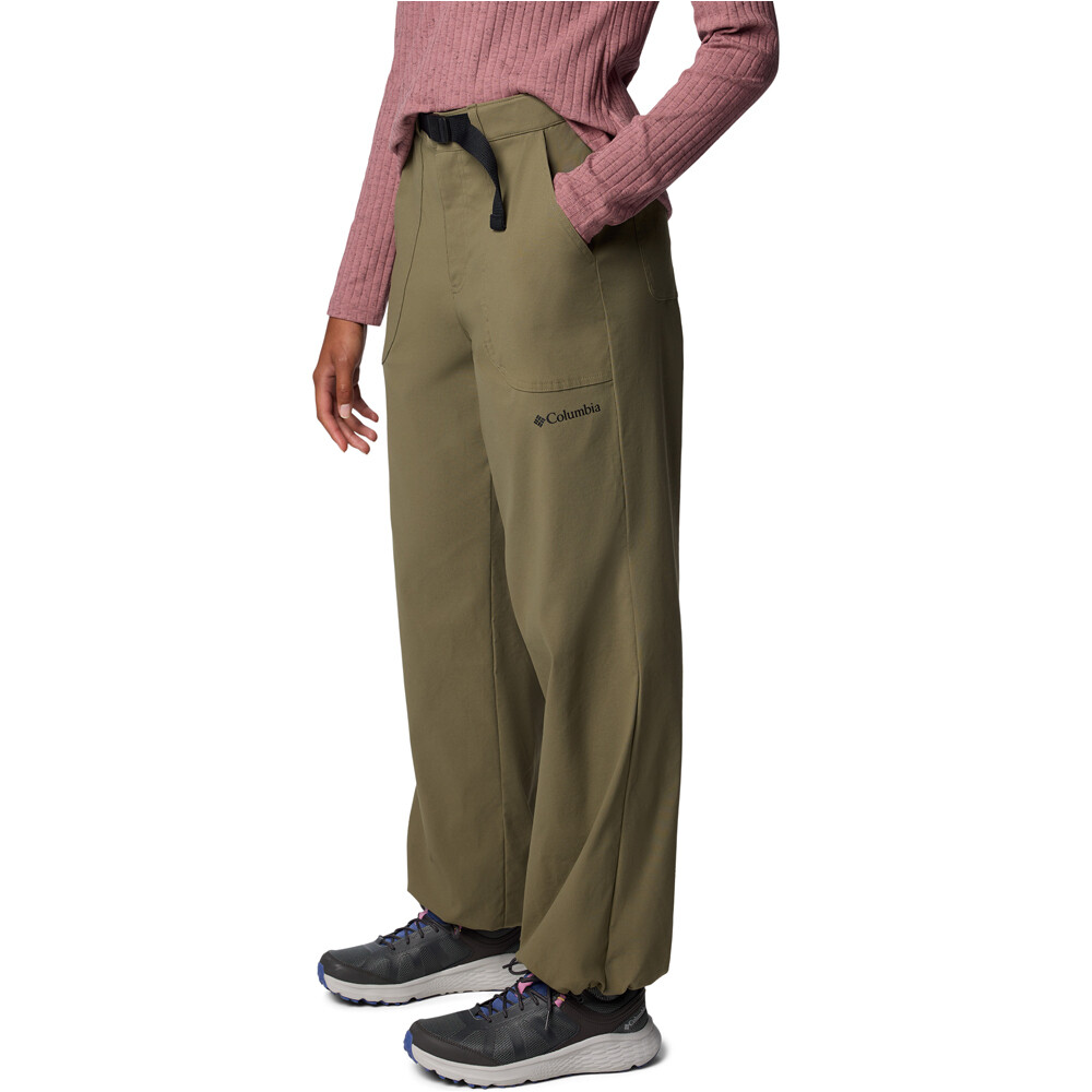 Columbia pantalón montaña mujer Brea Falls Nylon Pant vista detalle
