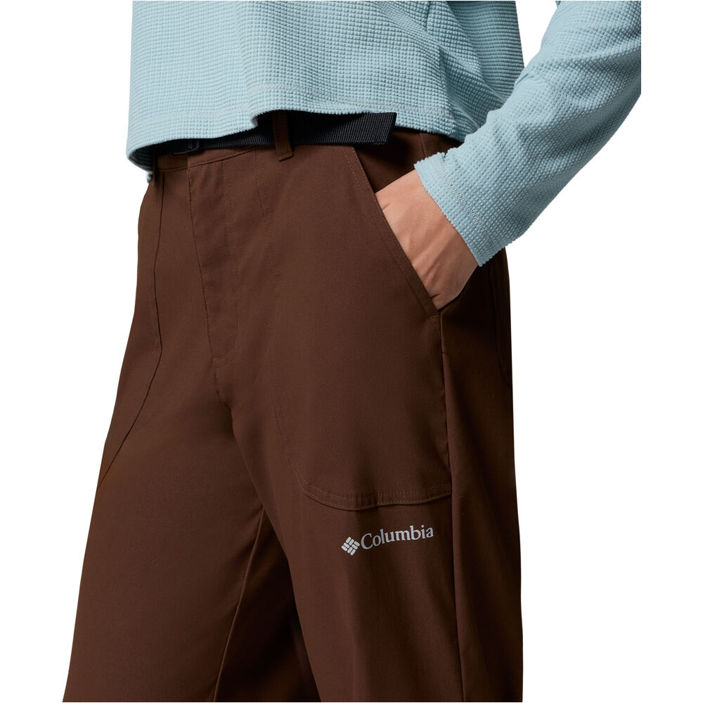 Columbia pantalón montaña mujer Brea Falls Nylon Pant vista detalle