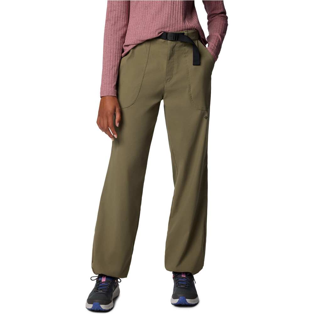 Columbia pantalón montaña mujer Brea Falls Nylon Pant vista frontal