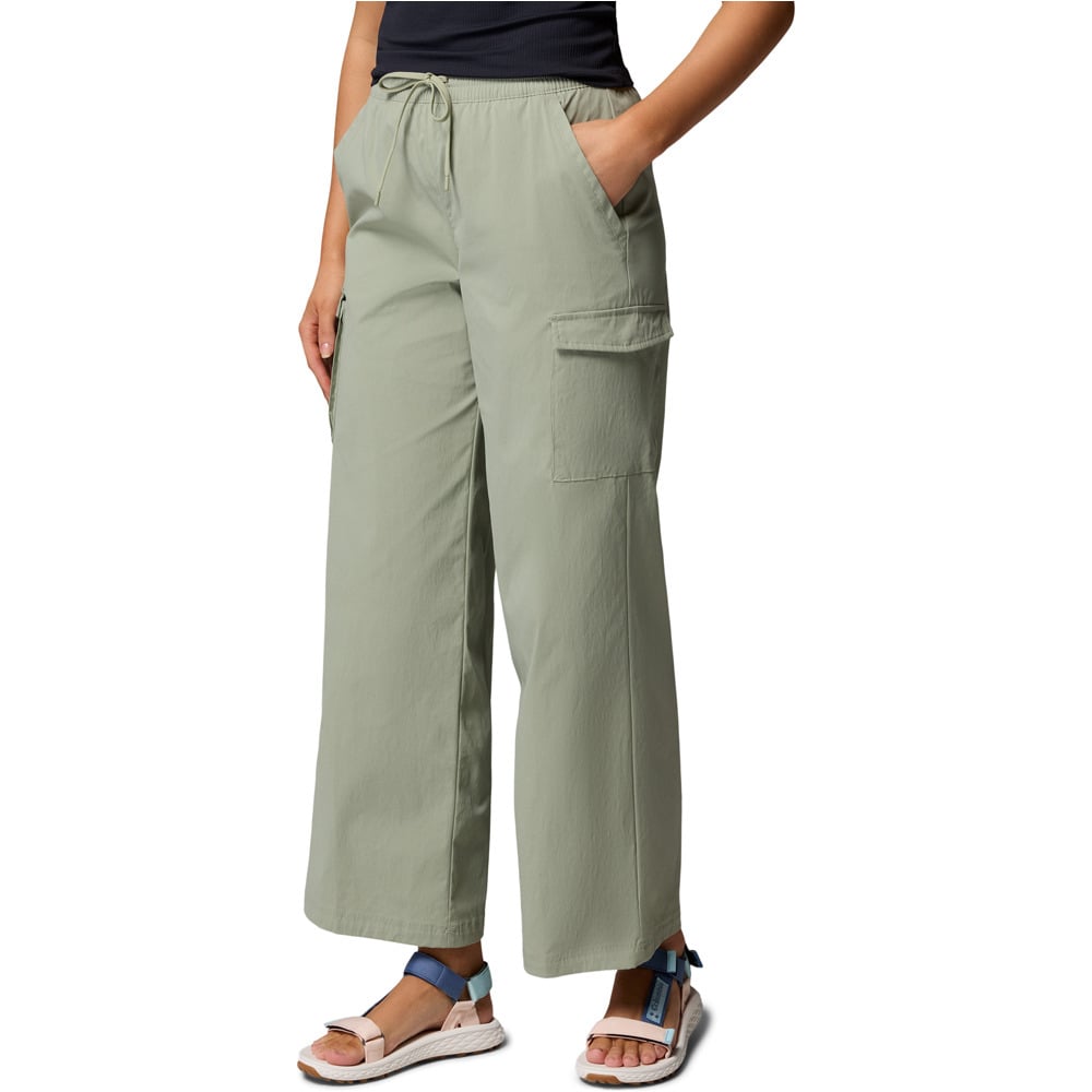 Columbia pantalón montaña mujer Chill Creek Cargo Pant vista detalle