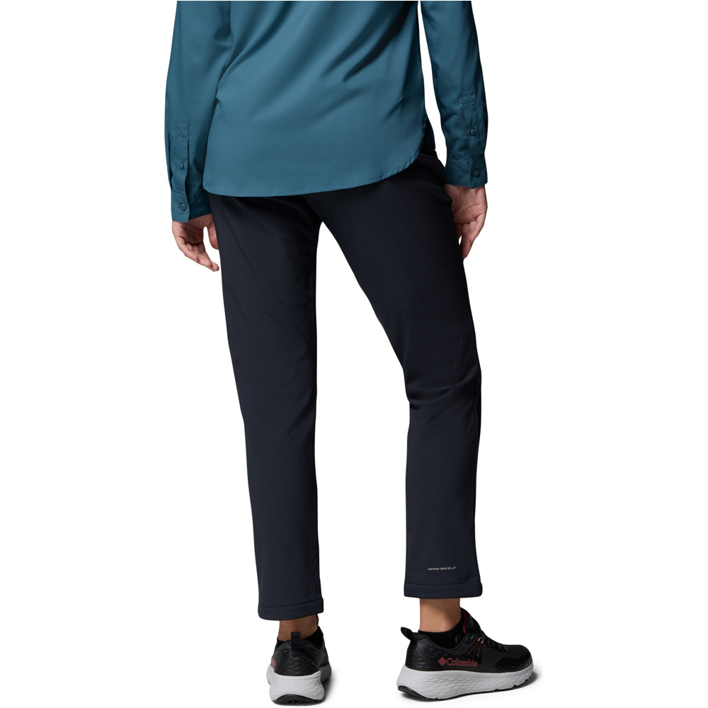 Columbia pantalón montaña mujer Leader Crest Pant II vista trasera