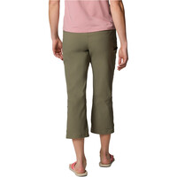 Columbia pantalón montaña mujer Leslie Falls Capri II vista trasera