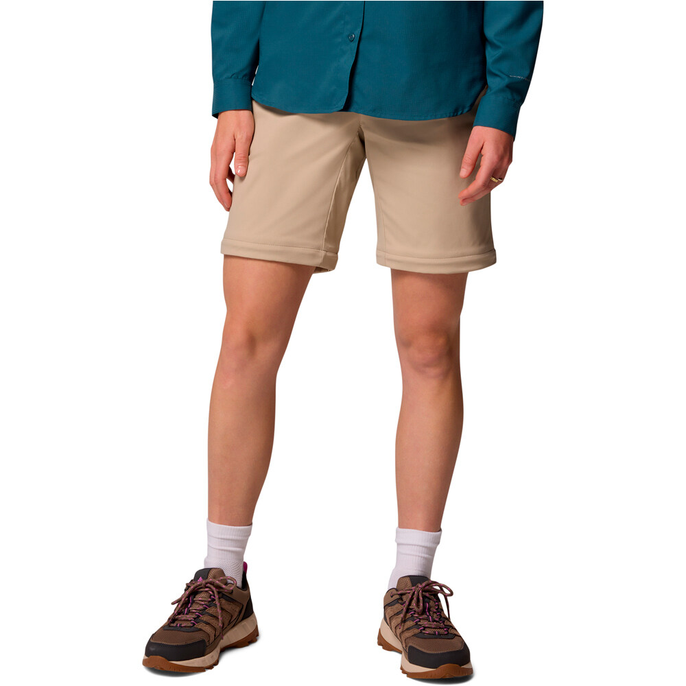 Columbia pantalón montaña mujer Leslie Falls  Convertible Pant 04