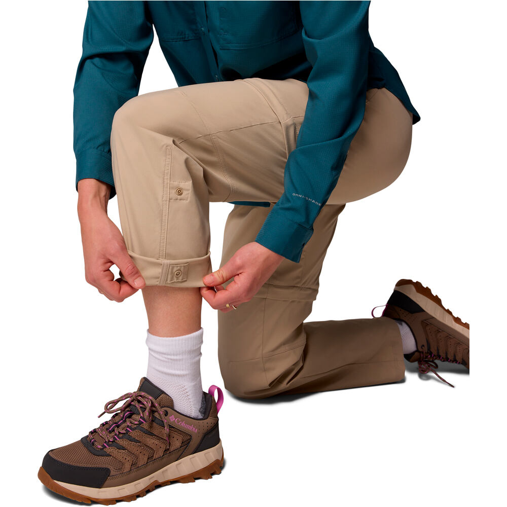 Columbia pantalón montaña mujer Leslie Falls  Convertible Pant 05