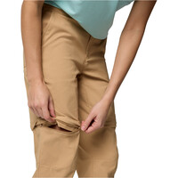 Columbia pantalón montaña mujer Leslie Falls Convertible Pant 06