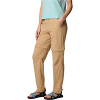 Columbia pantalón montaña mujer Leslie Falls Convertible Pant vista detalle