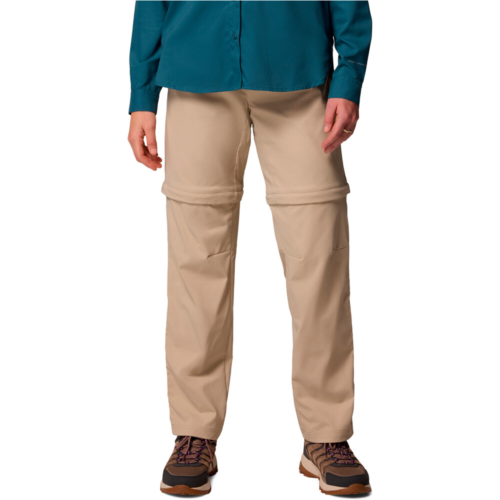 Columbia pantalón montaña mujer Leslie Falls  Convertible Pant vista frontal