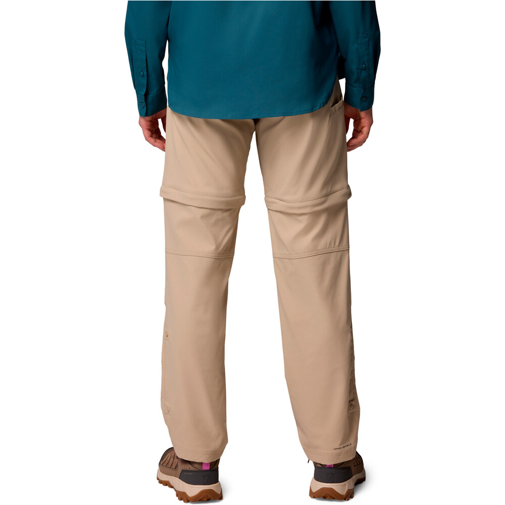 Columbia pantalón montaña mujer Leslie Falls  Convertible Pant vista trasera
