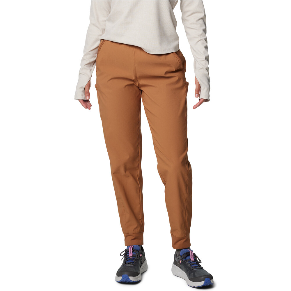 Columbia pantalón montaña mujer Leslie Falls Jogger II vista frontal