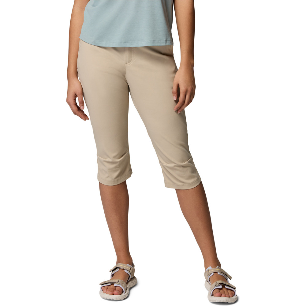 Columbia pantalón montaña mujer Leslie Falls Knee Pant vista frontal
