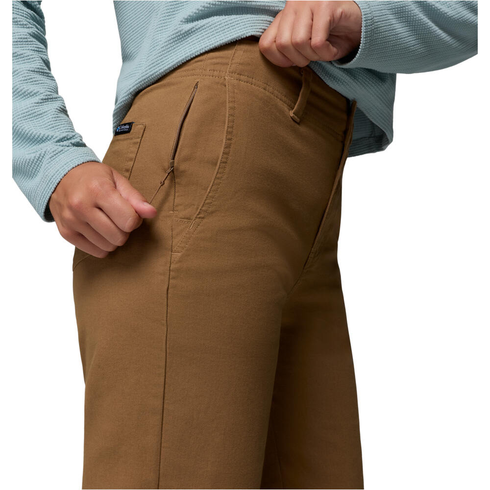 Columbia pantalón montaña mujer ROC Straight Leg Pant vista detalle