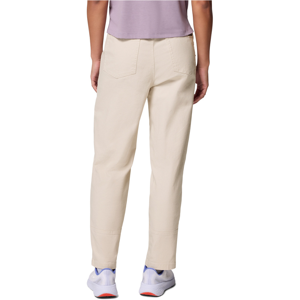 Columbia pantalón montaña mujer ROC Straight Leg Pant vista trasera