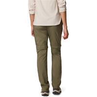 Columbia pantalón montaña mujer Silver Ridge Utility Convertible Pant vista trasera