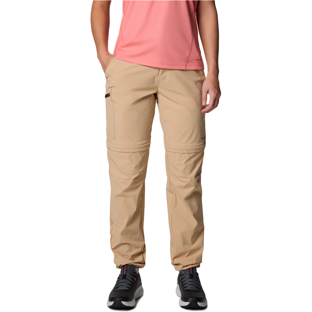 Columbia pantalón montaña mujer Summit Valley Convertible Pant II vista frontal