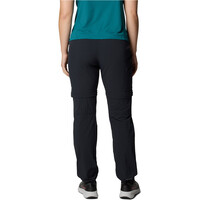 Columbia pantalón montaña mujer Summit Valley Convertible Pant II vista trasera