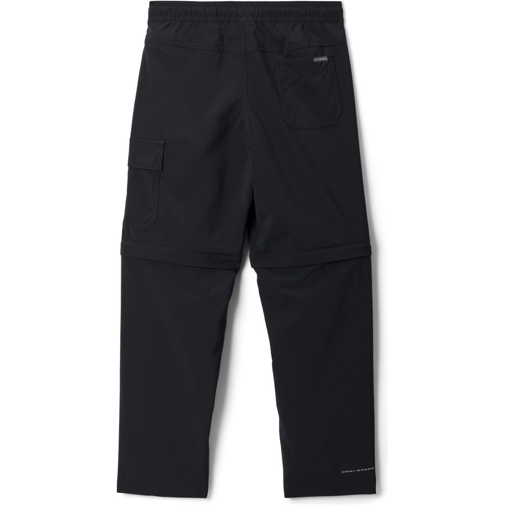 Columbia pantalón montaña niño Silver Ridge Utility Convertible Pant vista trasera