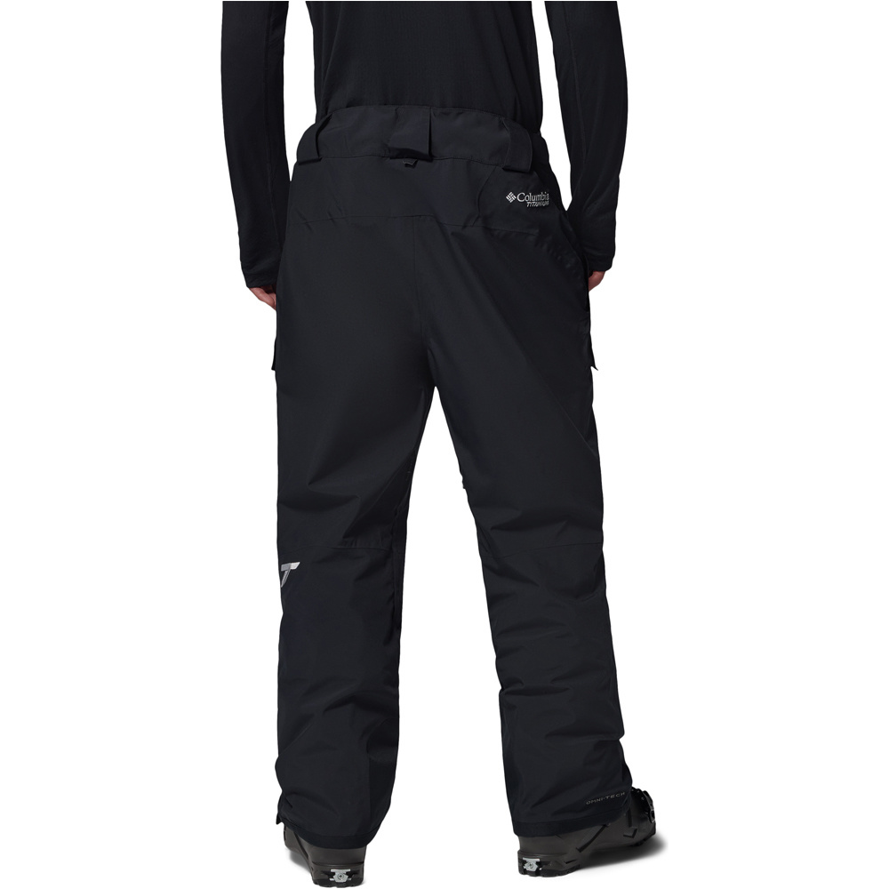 Columbia pantalones esquí hombre Winter District Pant vista trasera