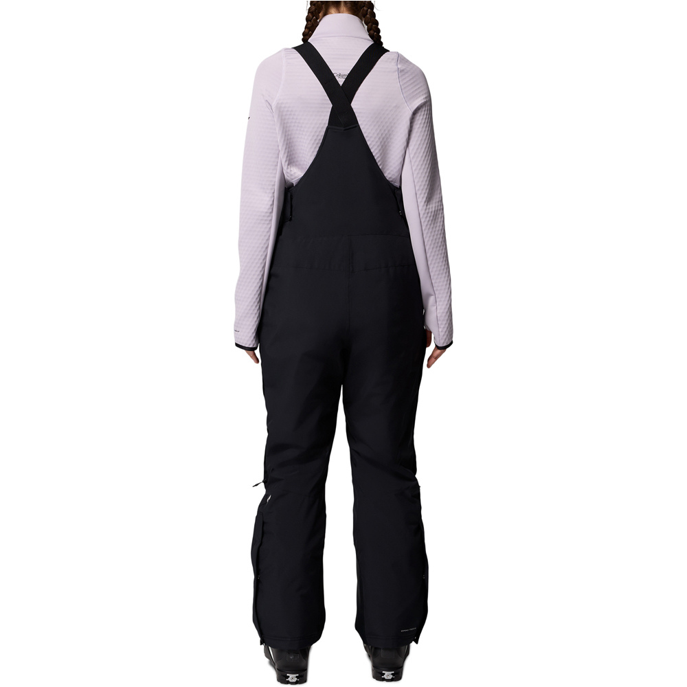 Columbia pantalones esquí mujer Highland Summit II Insulated Bib vista trasera